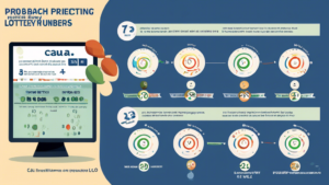 An infographic illustrating the steps involved in effectively predicting lottery numbers using the Soi cau bach thu lo method. The infographic should inclu